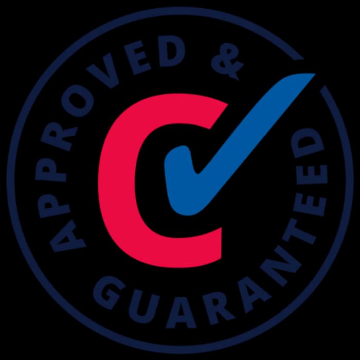 Checkatrade approved and guaranteed logo